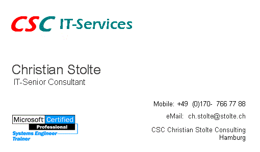 CSC Christian Stolte Consulting, Berlin